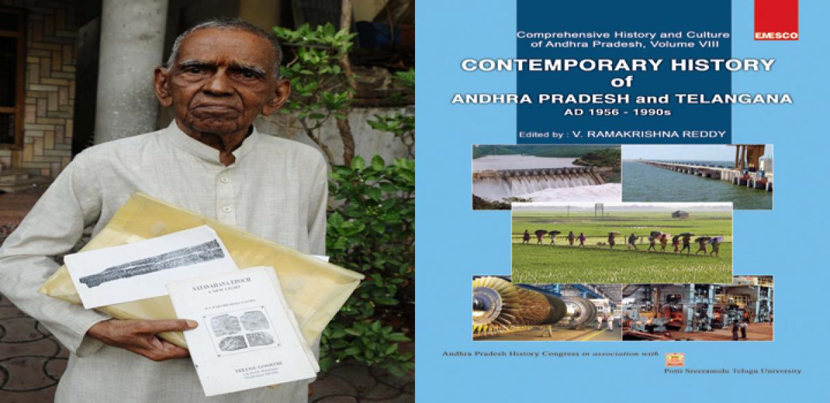 Book on history of Telugus