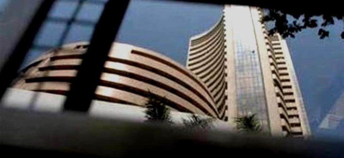 Sensex back in green, rises 51 points ahead of GDP data