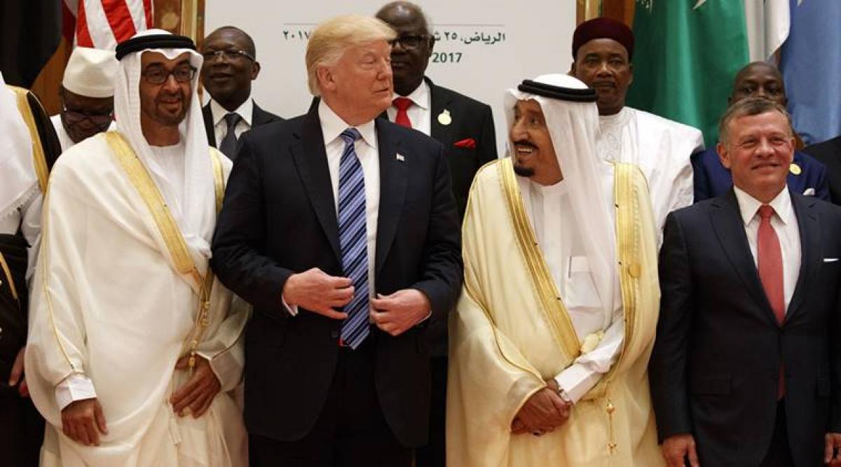 Trump, Saudi King discuss terror, regional unity