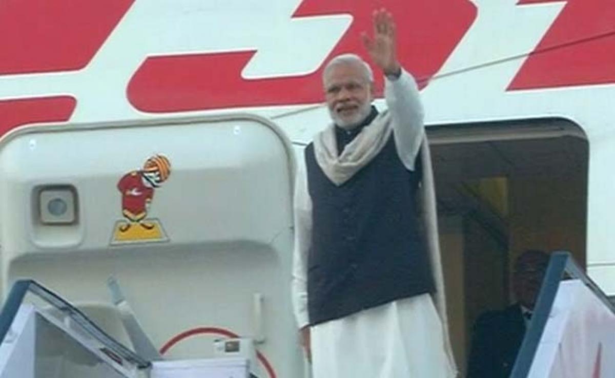 PM Modi leaves for Britain