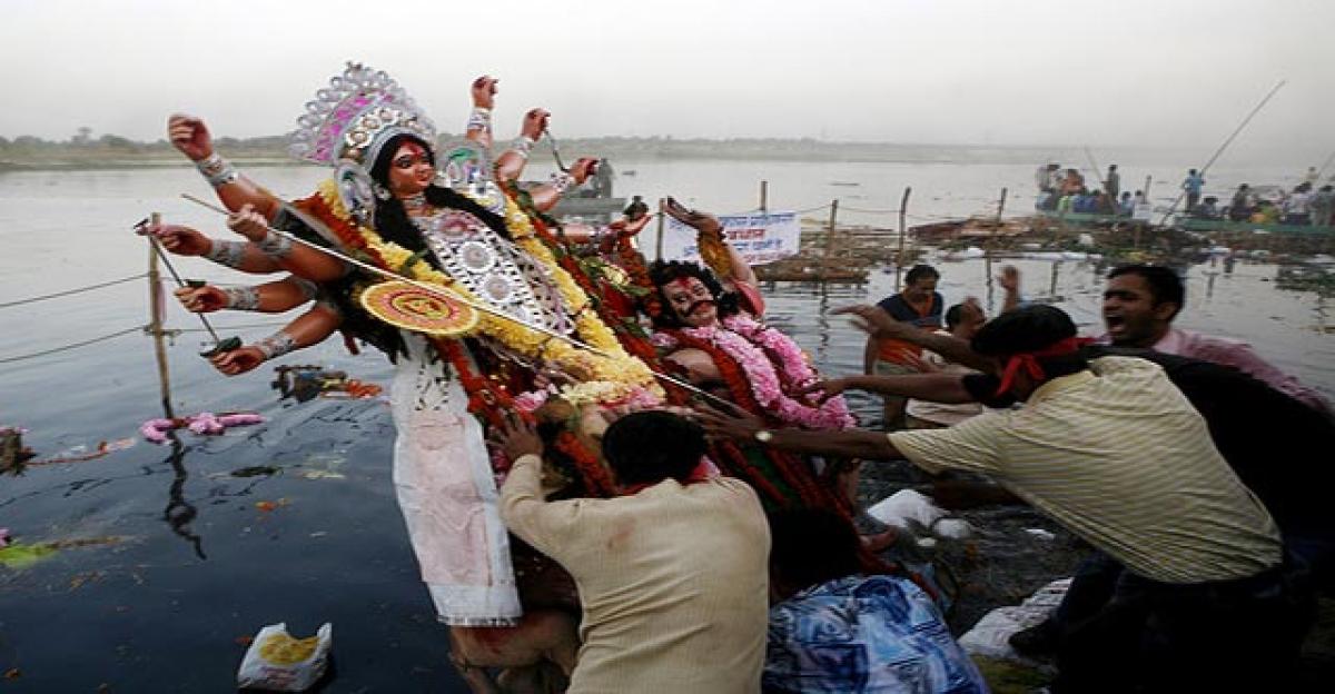 Polluting holy Ganga in the name of faith