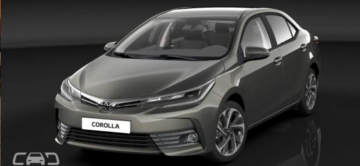 Toyota Likely To Launch Corolla Altis Facelift Next Month