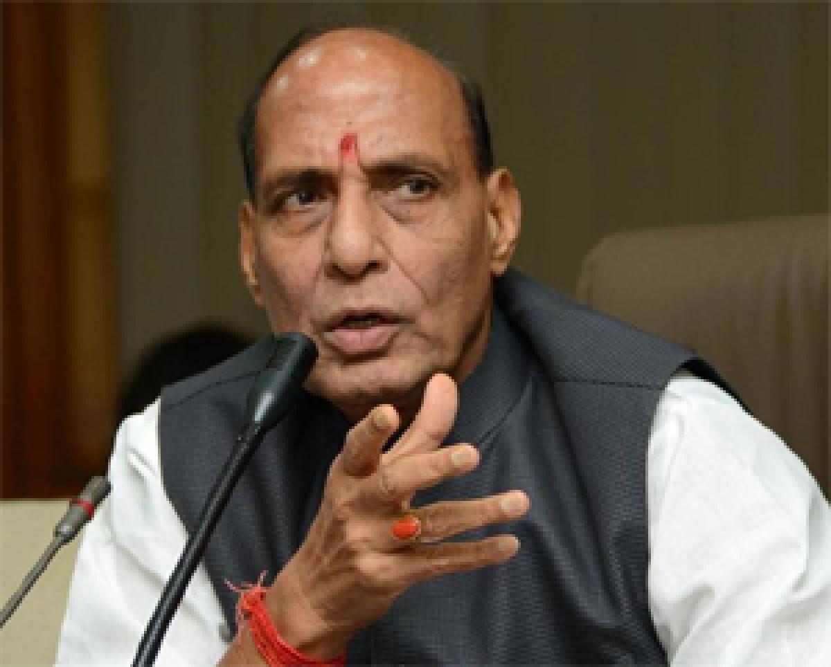 Rajnath accuses Opposition parties of evading debate