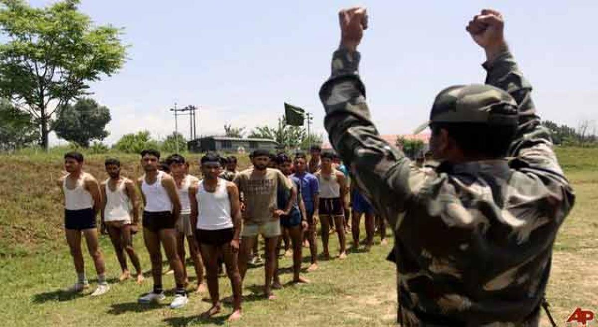 Selection of sports men for Indian Army