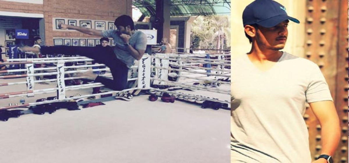 Puri Jagannadh’s son takes to Muay Thai