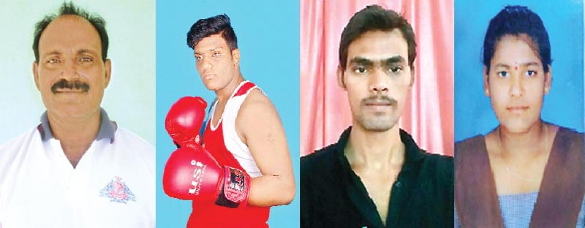 4 medals to Chittoor in state-level boxing contest