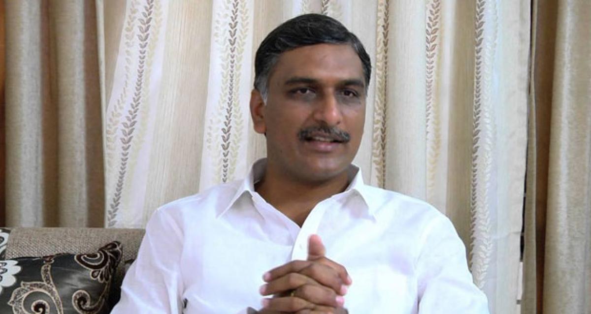 Congress can’t digest farm sector sops: Harish Rao