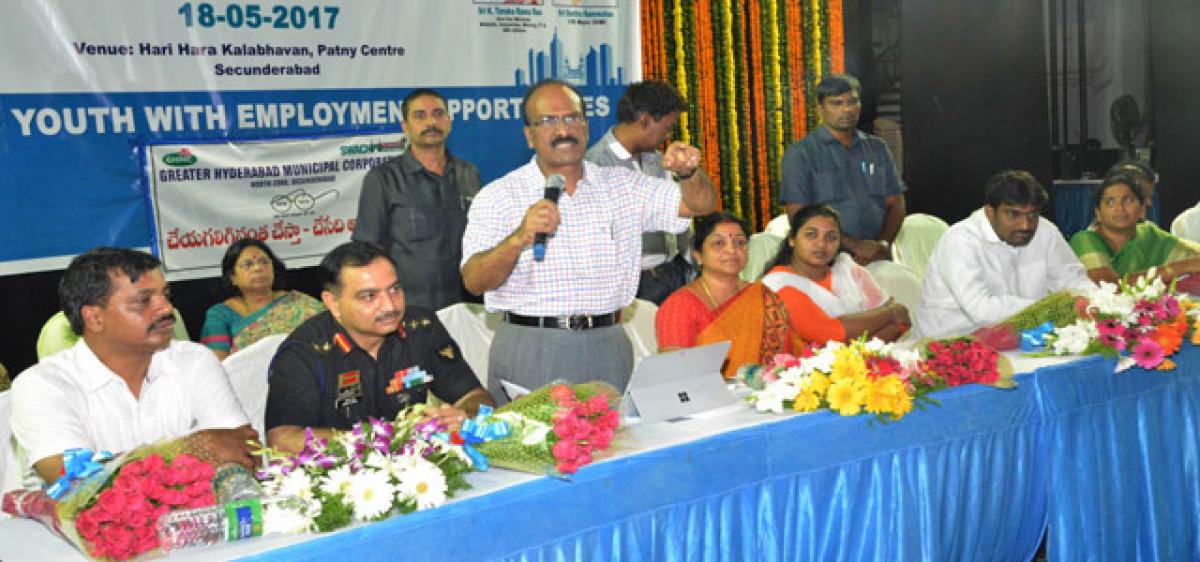 GHMC organises Job Mela for youth