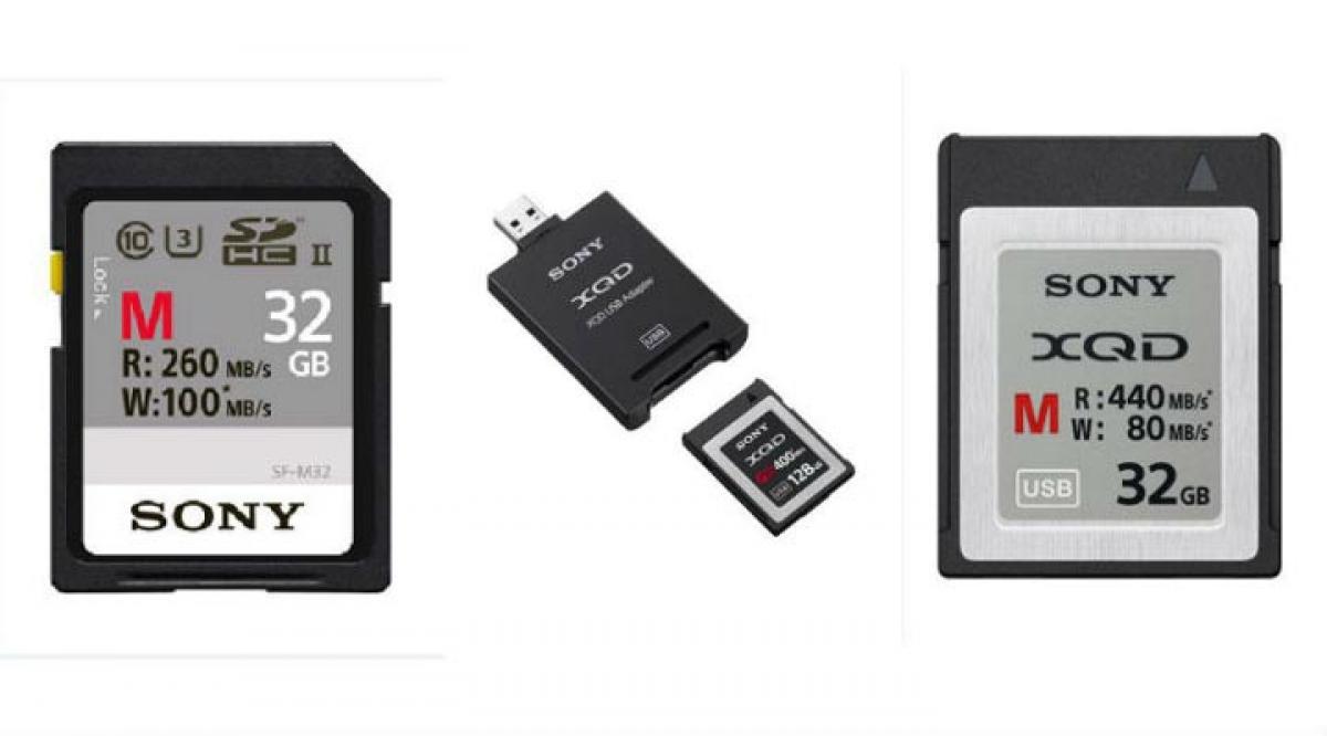 Sony launches SQD SD card series