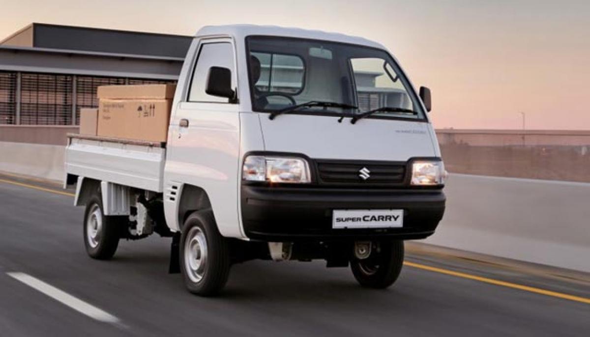 Maruti Super Carry priced at 4.01 lakh