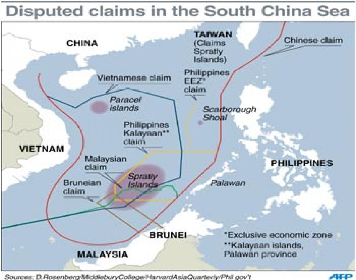 US Navy in south china sea