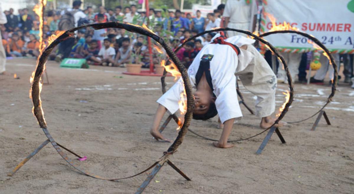 GHMC summer camps end on spectacular note