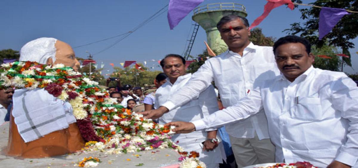 TRS govt will develop tribal areas: Harish Rao