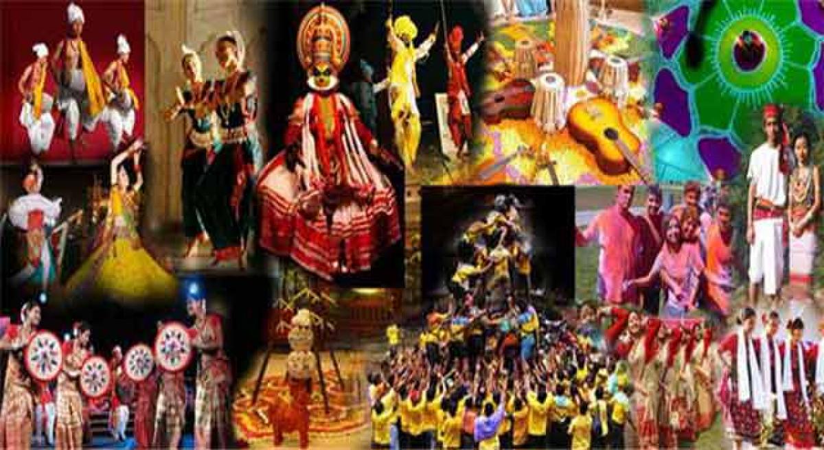 Folk dance forms of India