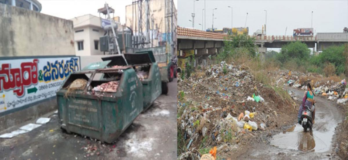 Garbage problem haunts city