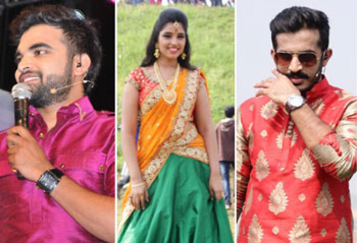 Sankranthi Sambaralu with Stars