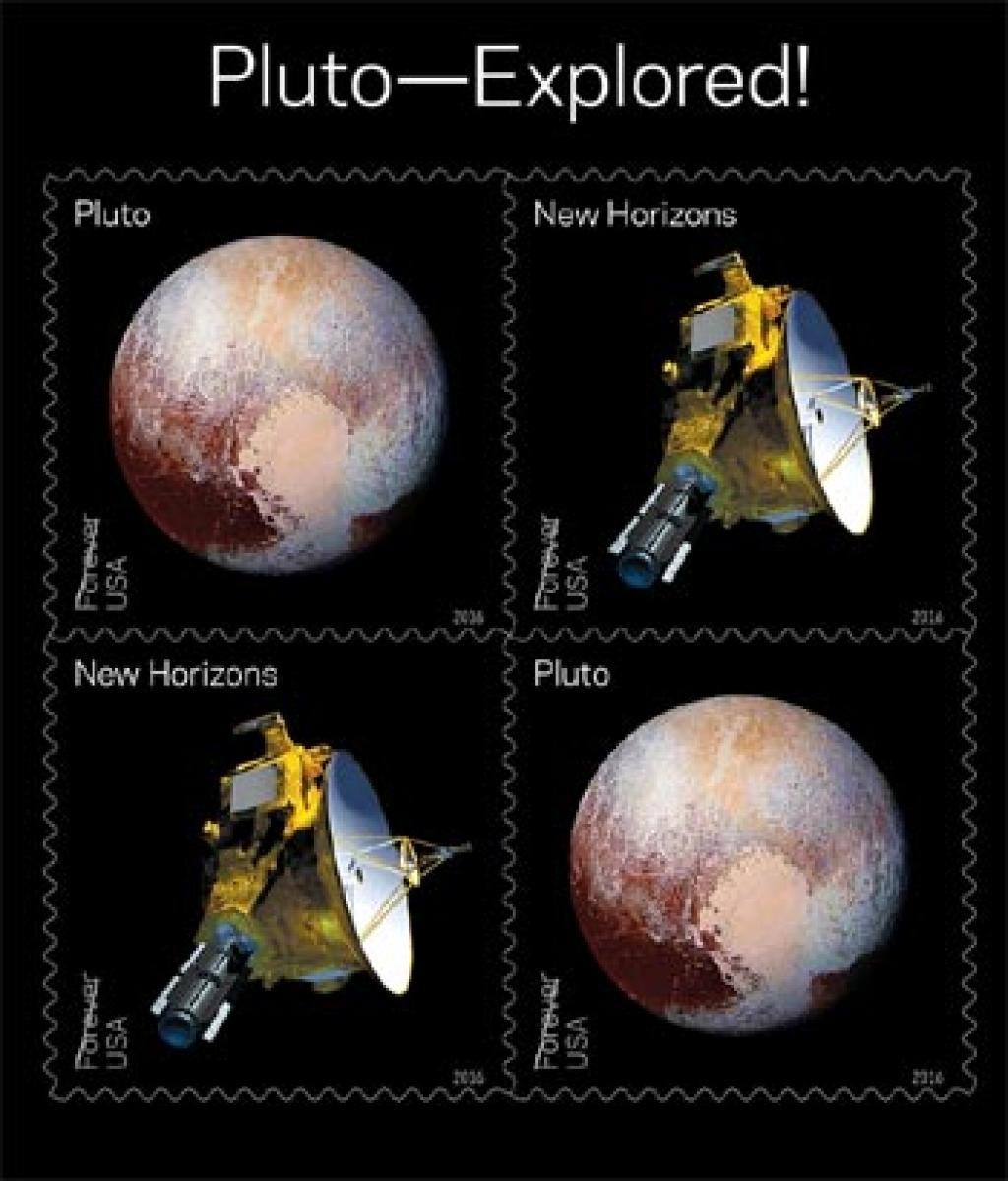 US honours Plutos historic flyby with postal stamps