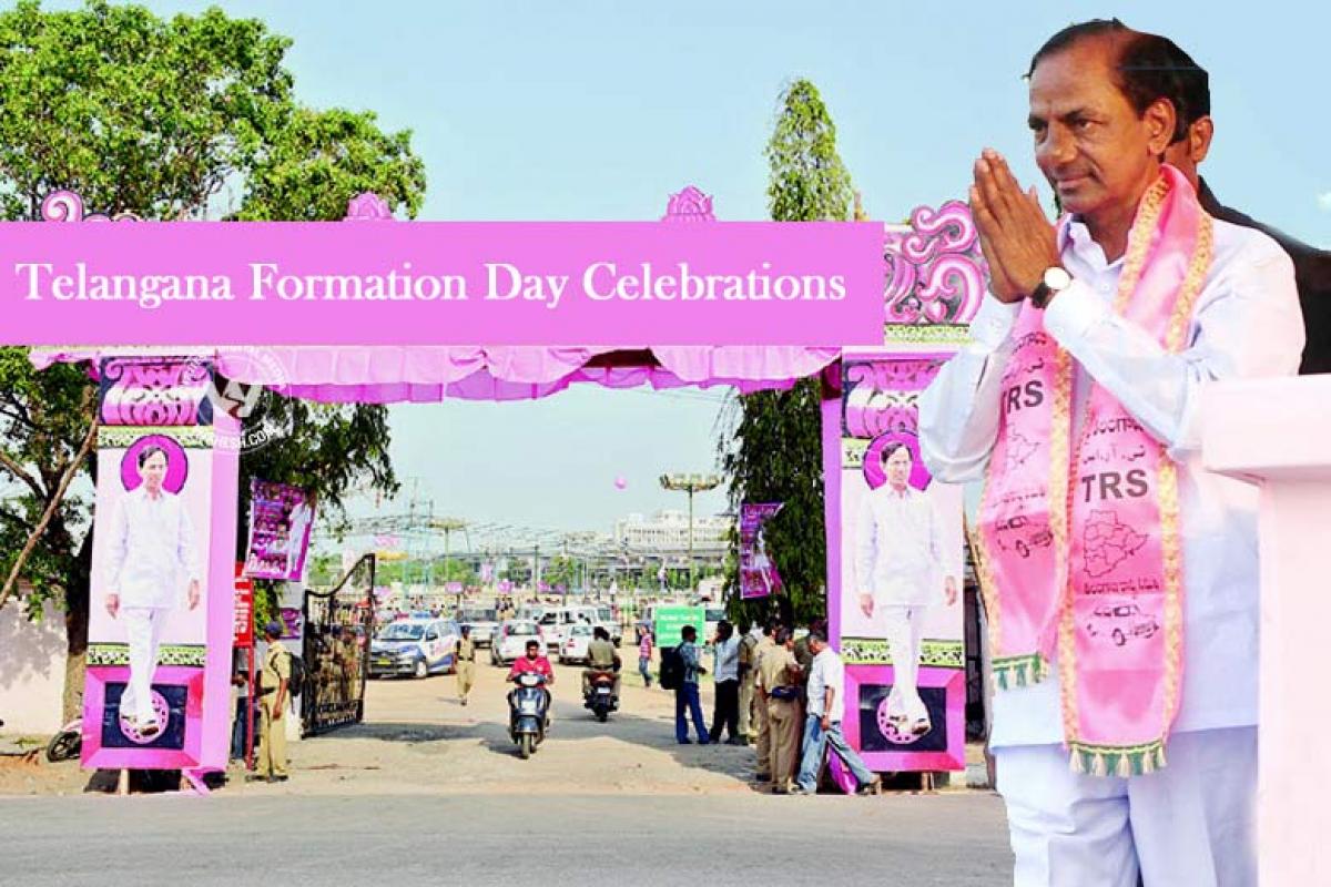 Telangana celebrates Formation Day with grandeur