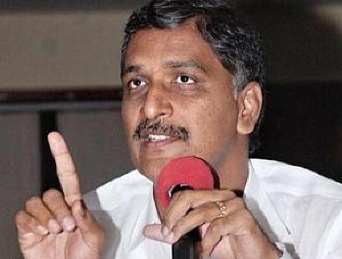 Harish asks officials to pull up socks 