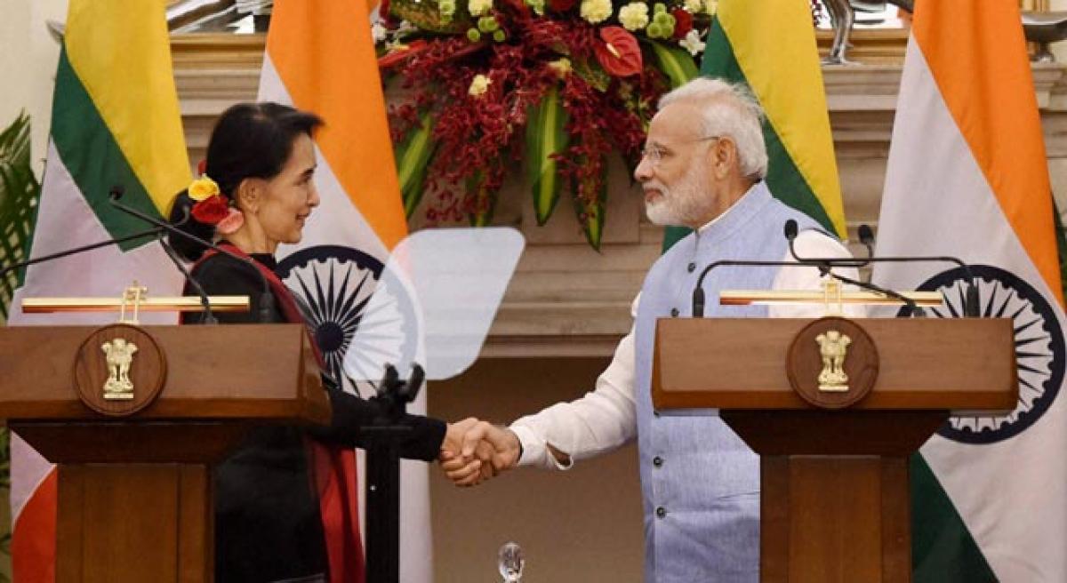 India, Myanmar sign 3 pacts