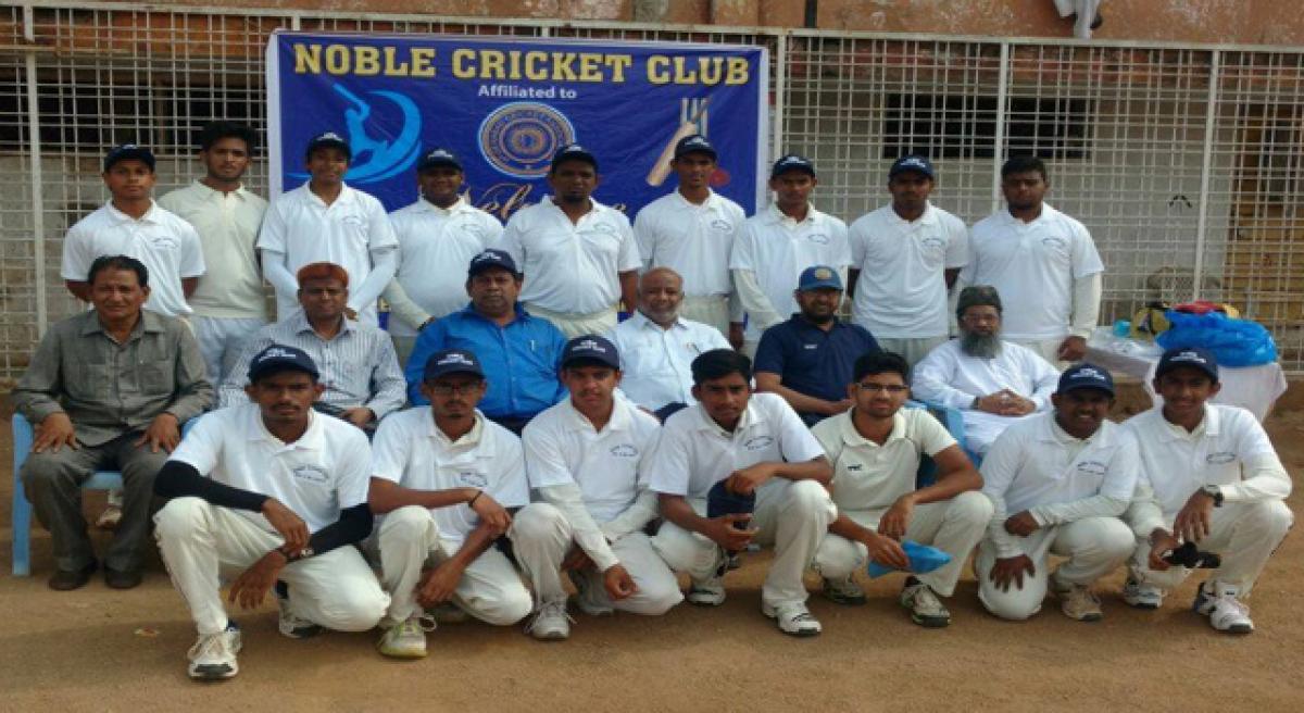 Faheem to lead Noble Cricket Club