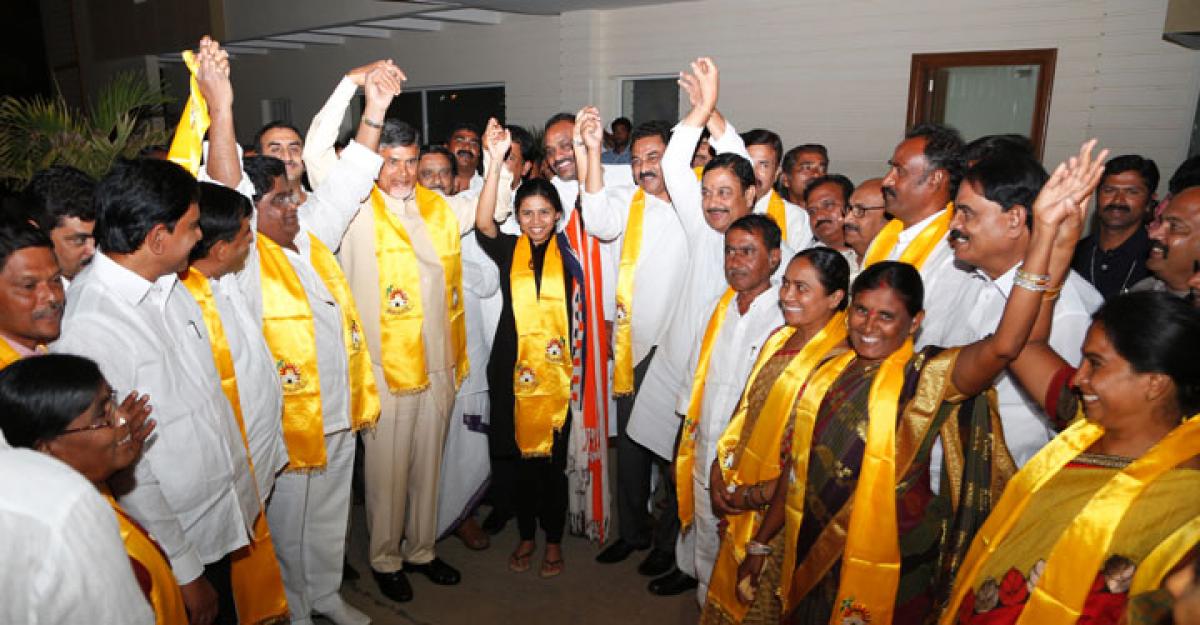 4 MLAs, 1 MLC join TDP