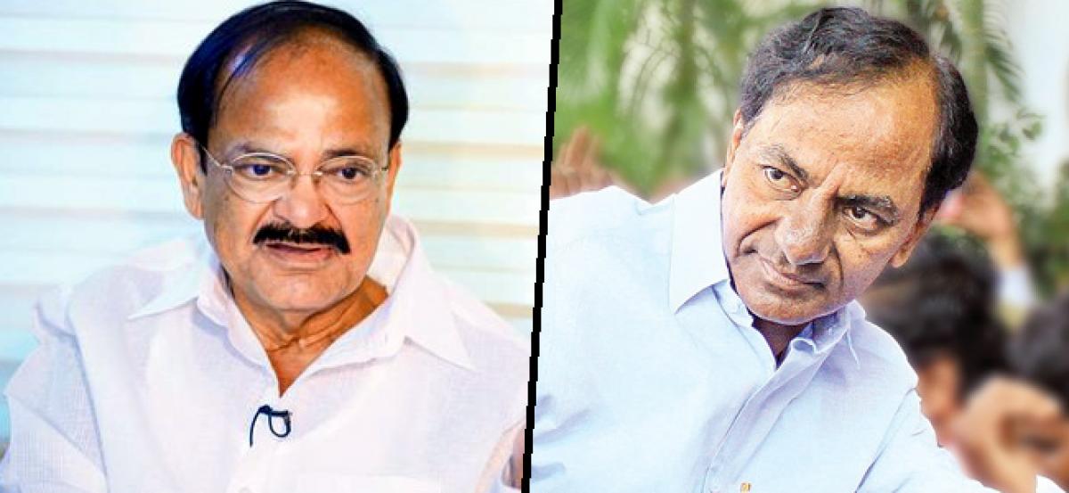 Naidu excludes Telangana from smart city list,  KCR fumes over partiality