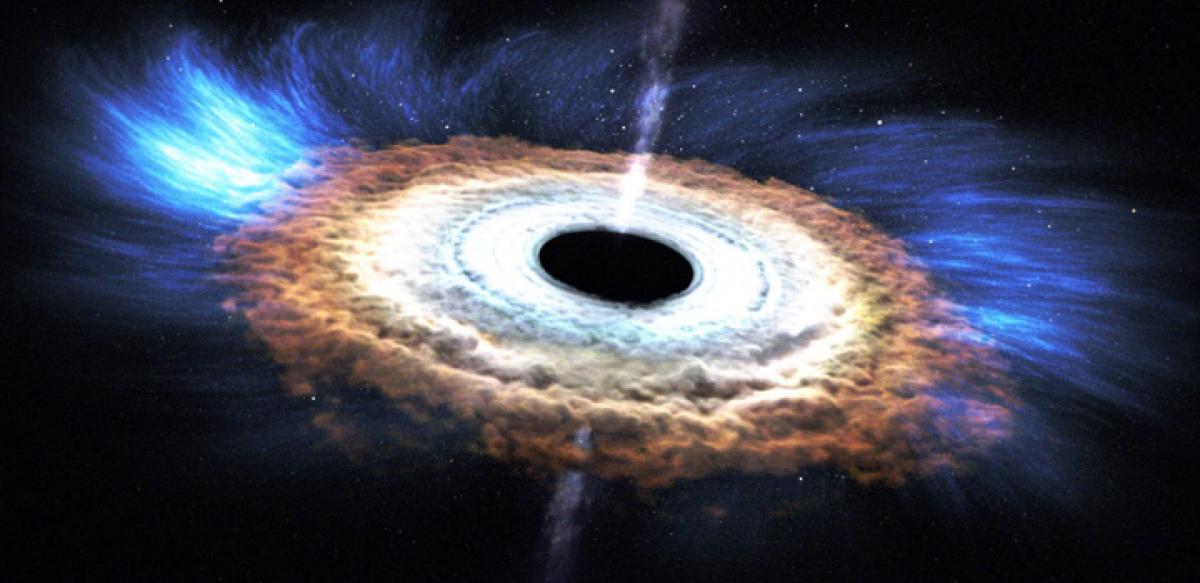 Astrophysicists detect superfast winds near super massive black hole