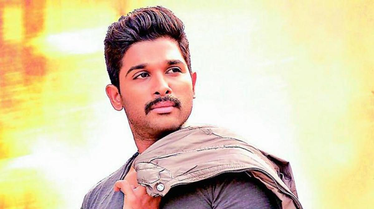 Allu Arjun sports a military cut | telugucinema.com