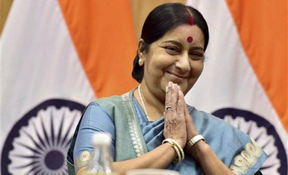 Sushma Swaraj to break ice with Pakistan