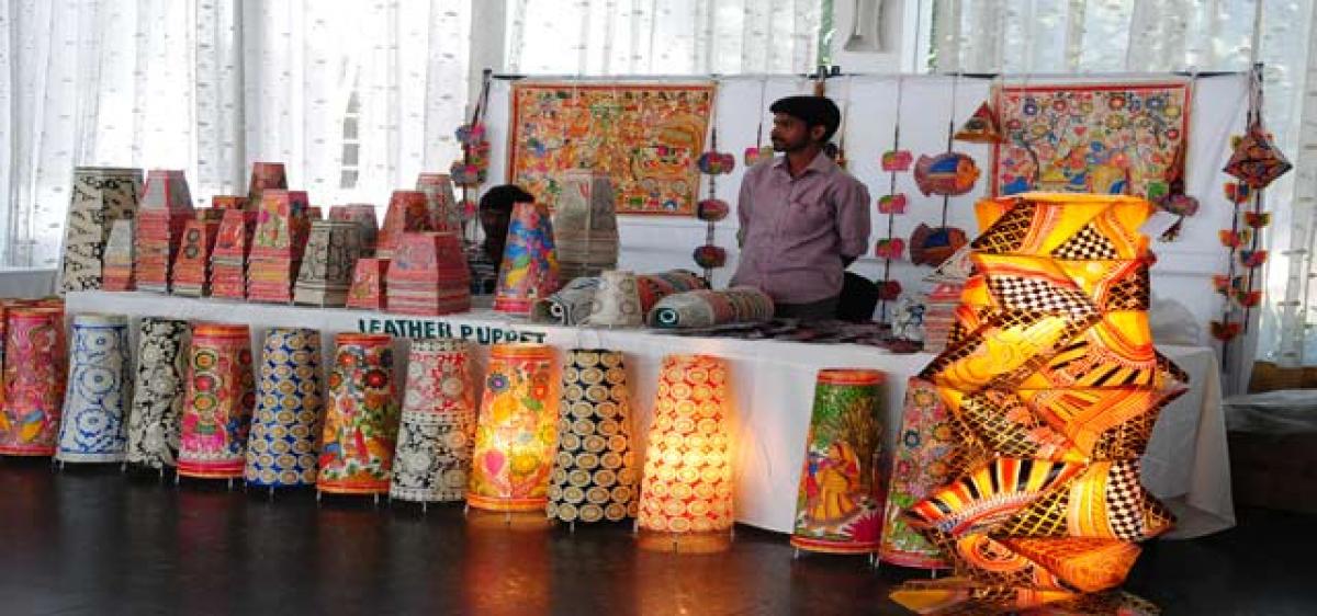 Showcasing crafts of India
