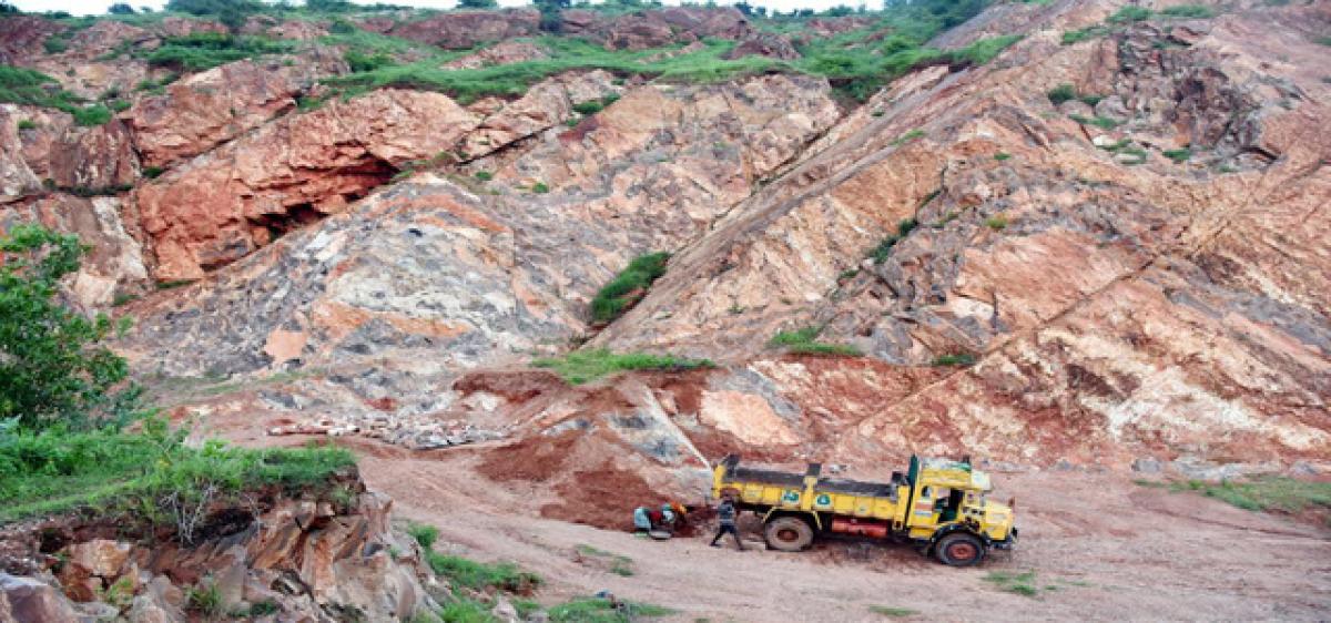 Vanishing hills of Visakhapatnam