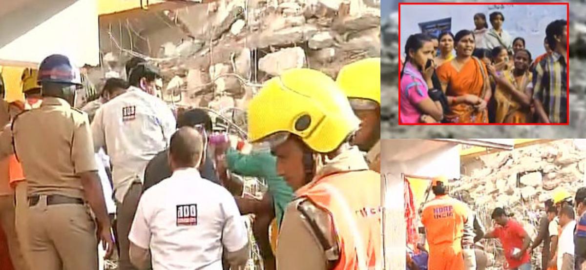 Four Killed In Hyderabad Building Collapse