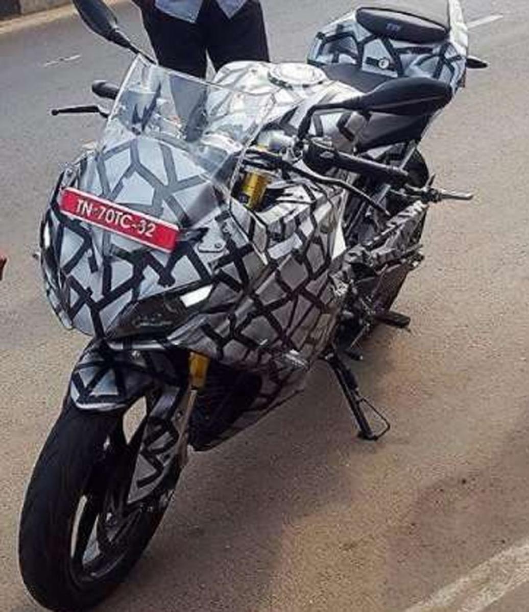 TVS Apache RR 310S spotted again