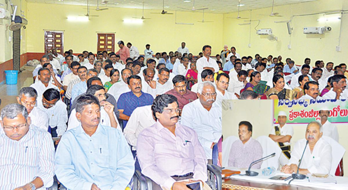 Zilla Parishad meet asks government  to announce Prakasam as backward district