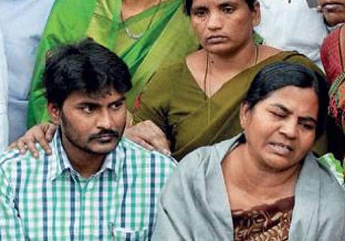 Rohith’s family says no to ex gratia