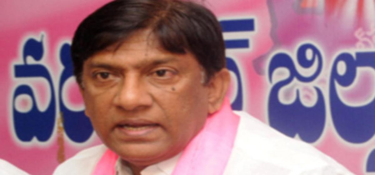 TRS MP rebuts Diggy’s charge against govt