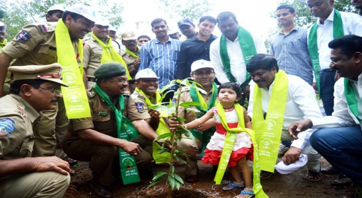 Youth should participate in Haritha Haram: SP Jha