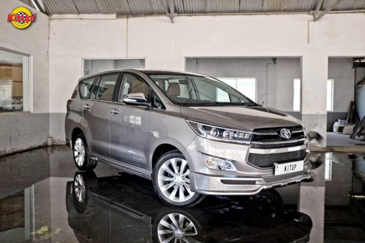 A glimpse of Indias first modified Toyota Innova Crysta