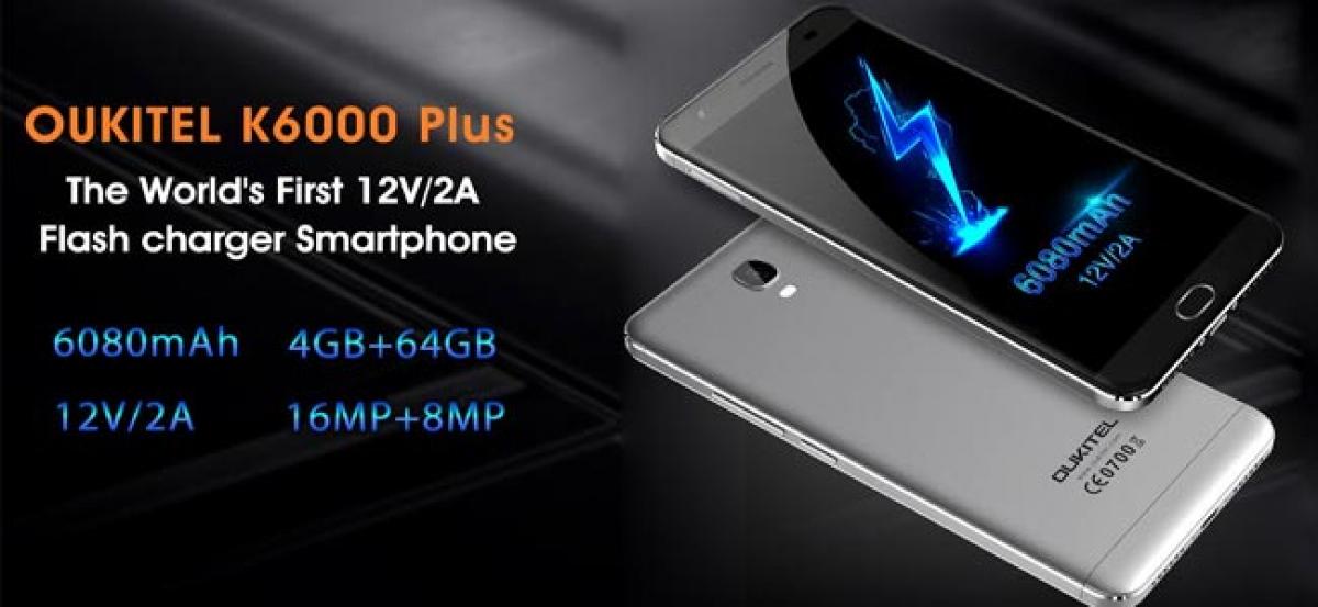 OUKITEL K6000 Plus Global Presale Starts on April 5th, $179.99 for long lasting 6080mAh smartphone