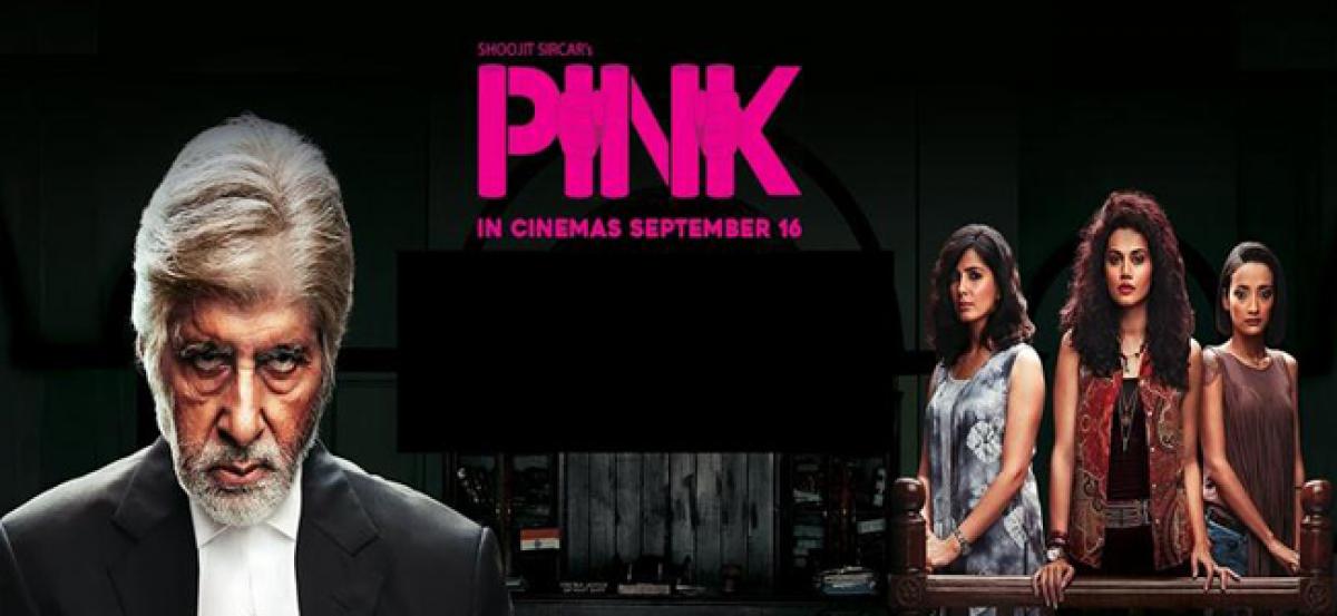 Pink collects over 20 cr in its opening weekend 