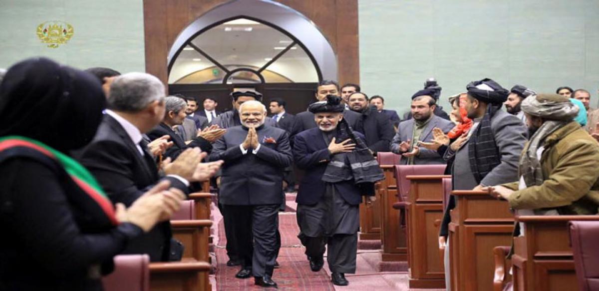 Text of Modis speech to Afghan parliament