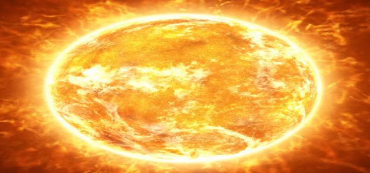 Earth-life planetary waves discovered around Sun