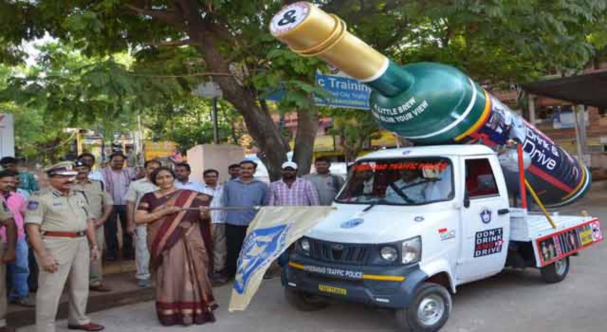 MSJ flags off traffic awareness campaign to bring down road mishaps