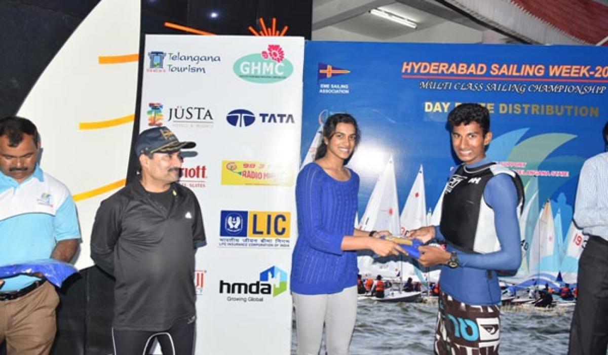 Photos: Day 1 of Hyderabad Sailing Week