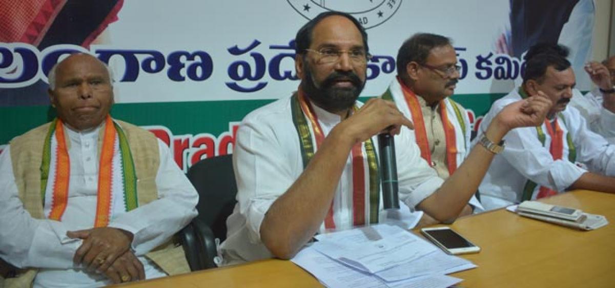 Congress hurls failure slur at KCR