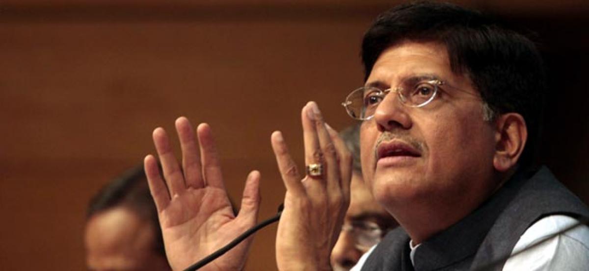 UP govt discriminating in giving power connections: Piyush Goyal