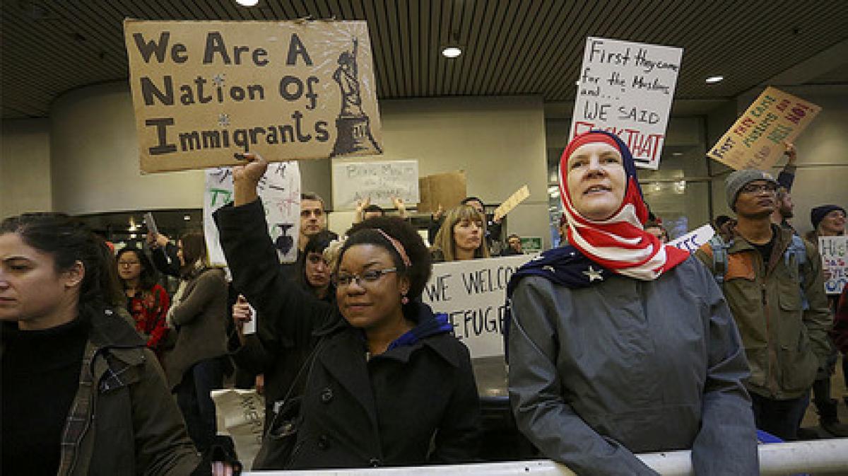 Syrian family with valid US visa turned back in Philadelphia in shock