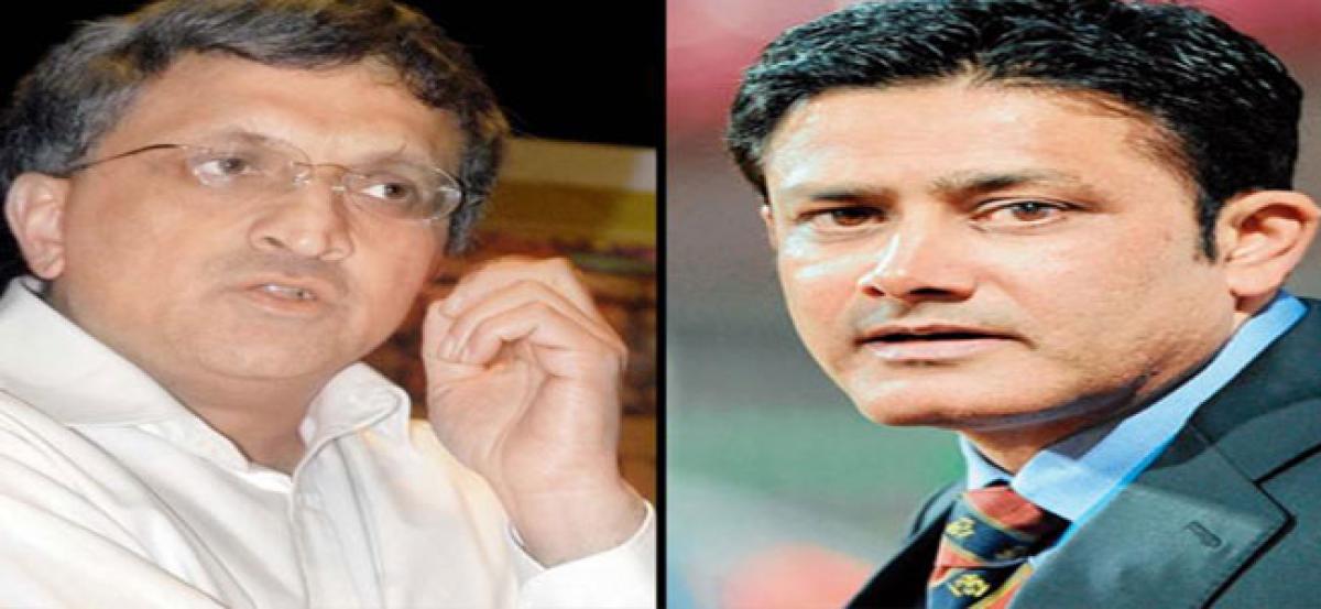 Anil Kumble link to Ramachandra Guha exit