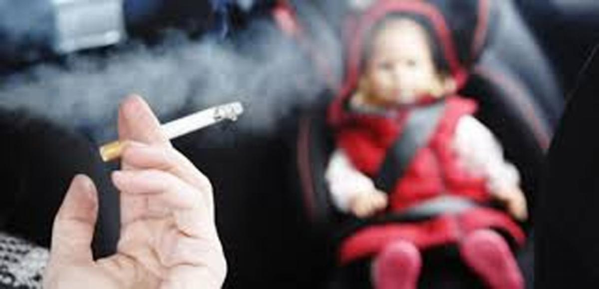 Passive smoking can make your kid fat